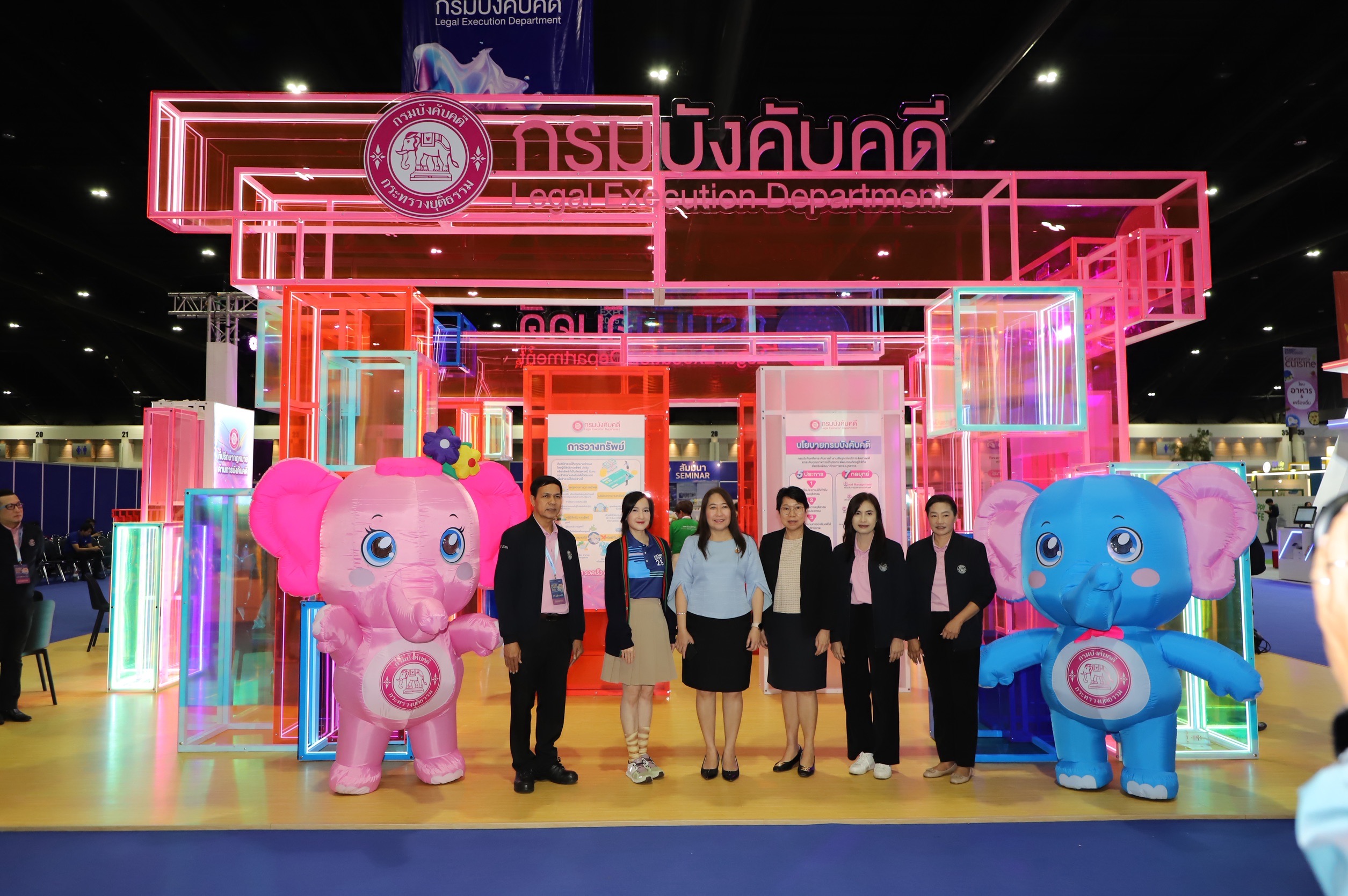 ﻿ปลัดกระทรวงยุติธรรม เข้าเยี่ยมชมบูธนิทรรศการและกิจกรรมของกรมบังคับคดี ในงานมหกรรมการเงินกรุงเทพ ครั้งที่ 25 (MONEY EXPO 2025 BANGKOK)
